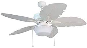 Monte carlo outdoor ceiling fan. Amazon Com Harbor Breeze Waveport 52 In White Led Indoor Outdoor Ceiling Fan With Light Kit 5 Blade Kitchen Dining