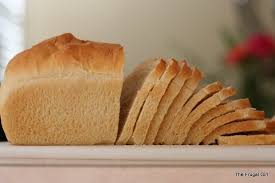 slice homemade bread