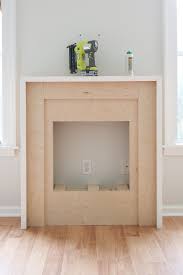 Diy Fireplace With Electric Insert