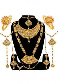 gold bridal sets indian jewelry