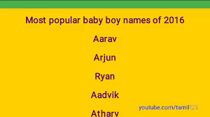 2016 Most Popular Baby Names For Boys Indian Hindu Unique