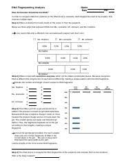 Dna technology worksheet answer key. Answers Dna Fingerprinting Activity Answer Key Dna Fingerprinting Activity Introduction Dna Fingerprinting Relies On The Fact That The Dna Code Is Course Hero