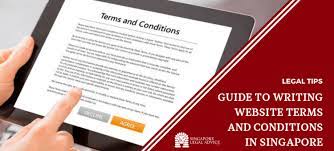 terms and conditions in singapore