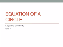 Ppt Equation Of A Circle Powerpoint