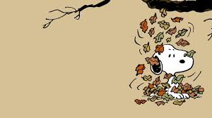 snoopy autumn wallpapers top free