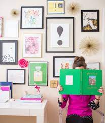 Kate Spade Inspired Gallery Wall Style