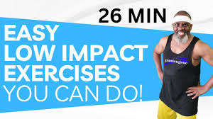 26 minutes of easy low impact exercise