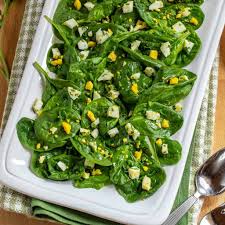 spinach salad recipe with lemon dijon