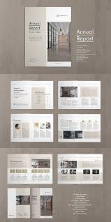 Annual Report Brochure Design Free Annual Report Template