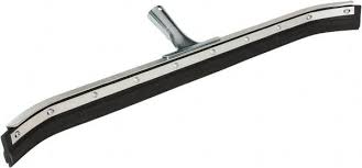 haviland squeegee 30 blade width rubber blade tapered handle connection metal holder gray squeegee part 430nc