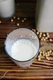 homemade soy milk