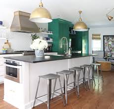 To help you achieve the farmhouse kitchen of your dreams, you may also want to consider soapstone countertops and a wood slat backsplash painted the same shade of red. 5 Shades Of Green For Your Kitchen Cabinets Emily A Clark