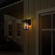 Black Outdoor Wall Lantern Sconce