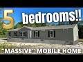 ultra large 5 bedroom mobile home on a