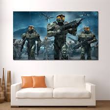Halo Wars Game Block Giant Wall Art Poster