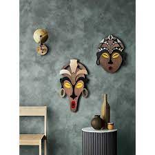 African Hanging Wall Mask Artisraw