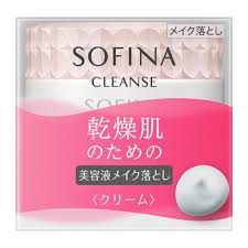 sofina serum makeup remover cream for