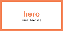What is the Latin root of hero?