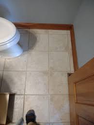 bathroom tile repair after ed