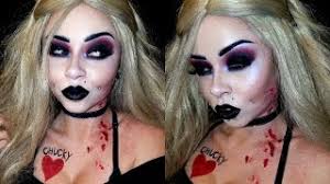 of chucky tiffany halloween makeup