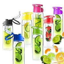 Plastic Fruit Infuser Clear Water