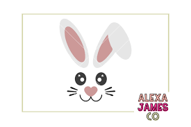 All of our downloads include an image, silhouette file, and.svg file. Easter Bunny Face Design Free Cut Files For Silhouette