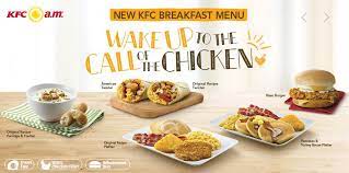 Official page of kfc malaysia. Kfc Have Rolled Out A Breakfast Menu