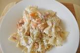 bow tie pasta with smoked salmon and cream cheese