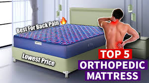 top 5 best orthopedic mattress for back