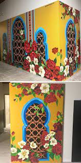 Mural Exterior Murals Moroccan Painting