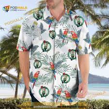 boston celtics funny hawaiian shirt