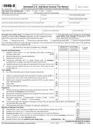 The process of creating 1040 form is rather simple. Irs Form 1040 X Fill Out Printable Pdf Forms Online