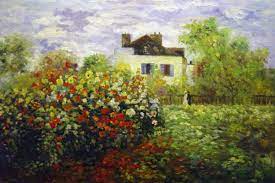 At Argenteuil Painting By Claude Monet