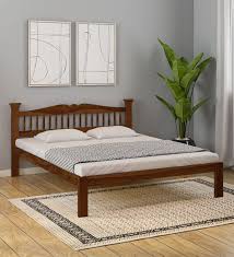 Uttara Sheesham Wood Queen Size Bed
