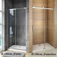 Sliding Shower Enclosure Frameless Door