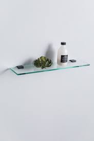 Slim Glass Shelf Chrome Brackets In Nz