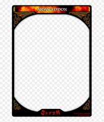 Card Template Png Trading Card Transparent Png 774x1032