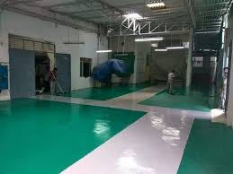 commercial epoxy floor coating service