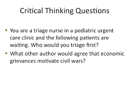 critical thinking and problem solving skills for the   st century 