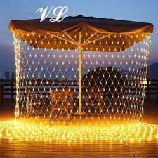 led net mesh fairy string lights