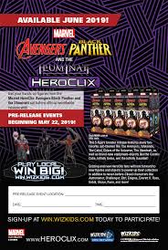 However, t'challa soon finds that he is challenged for the throne from factions. Marvel Heroclix Avengers Black Panther And The Illuminati Pre Release Heroclix