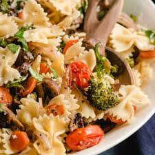 easy roasted vegetable pasta neighborfood