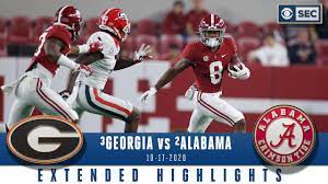 3 Georgia Bulldogs vs. #2 Alabama ...