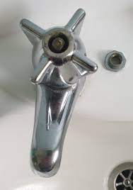 a faucet tap head that has no