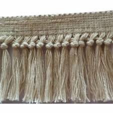 multicolor rayon carpet thread fringe