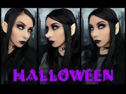 gothic fairy halloween makeup you