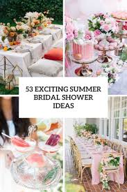 53 exciting summer bridal shower ideas