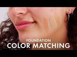 perfect foundation shade match