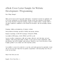 WordPress Developer Cover Letter Example clinicalneuropsychology us