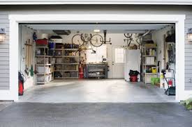 Than try these diy garage storage a pulley system for storage in the garage.traditional garage and shed by inviting spaces 6 Overhead Garage Storage Ideas